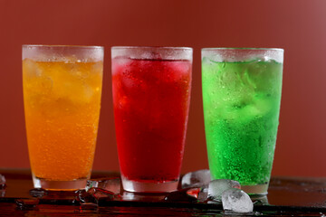 Carbonated water in a glass, fizzy and refreshing with every drop.
