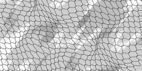 Black snake skin pattern isolated on white background vector