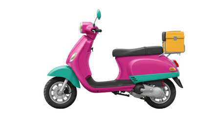 Obraz premium Isolated Scooter