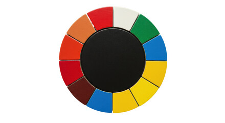 Obraz premium Isolated Color Wheel