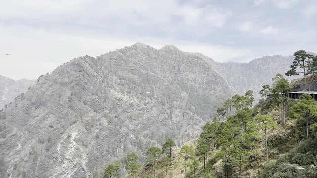 Cinematic footage capturing the spiritual journey and vibrant atmosphere of the Vaishno Devi pilgrimage in Katra, nestled in the scenic Trikuta Mountains of Jammu and Kashmir.