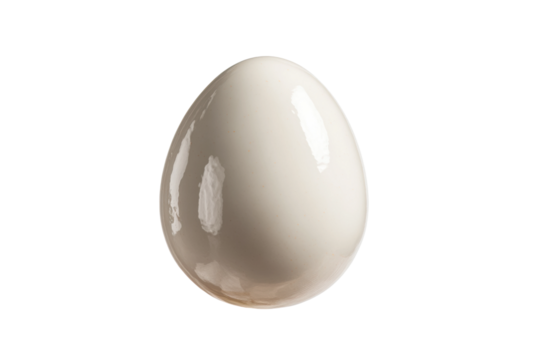 PNG Glossy white egg on black background isolated abstract art