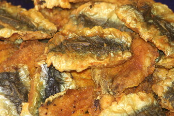 Moroccan Fried Sardines Close Up