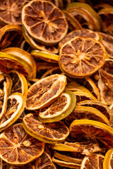 Dried Lemon Slices: Aromatic Citrus Fruit Dehydrated for Crafts, Baking, and Decor