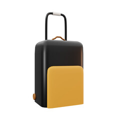 luggage eid al adha qurban 3d icon illustration