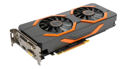 Isolated Graphics Card