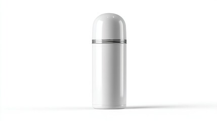 White cosmetic bottle