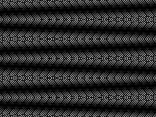 Black metal texture steel background. Perforated metal sheet.	