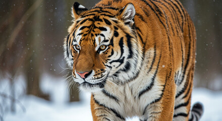 Fototapeta premium tiger in the zoo