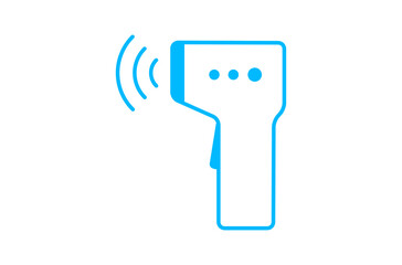 非接触体温計のアイコン