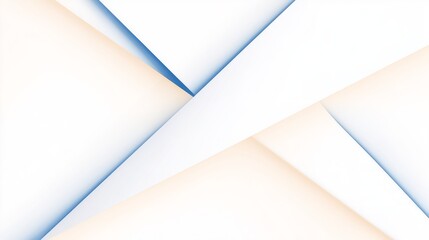 Abstract Geometric Pattern in Dusty Pastel Blue and Ivory Soft Modern Design