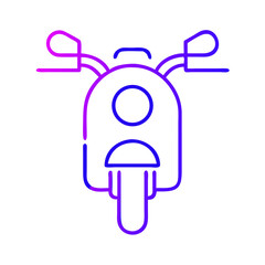 vector illustration of a male and female symbols