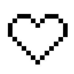 pixel heart icon 
