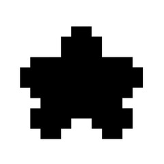 pixel star icon 