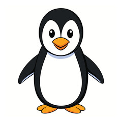 Obraz premium penguin on the snow