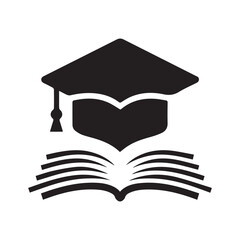 Graduation Cap and Book
