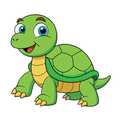 Fototapeta premium funny turtle cartoon