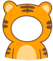 호랑이 옷 의상