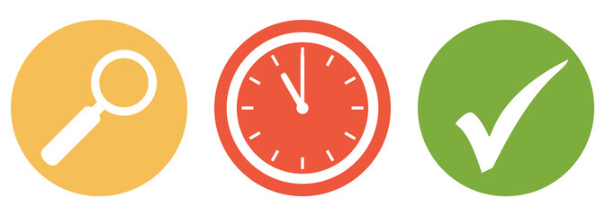 Zeiten und Termine suchen und finden - Button Banner