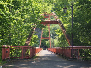 滝の上公園にある千鳥橋