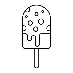 Ice Cream Bar outline icon