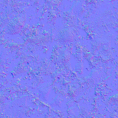 Seamless wet ground with leafs texture material normal map