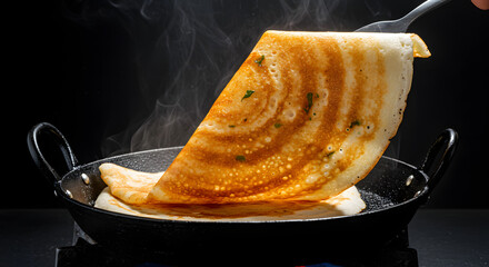 Homemade Masala Dosa: Crispy South Indian Treat
