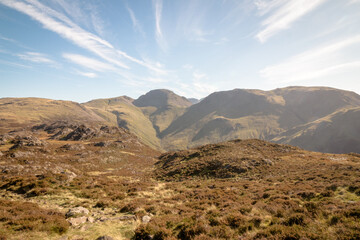 Views from the Lake District in England, UK