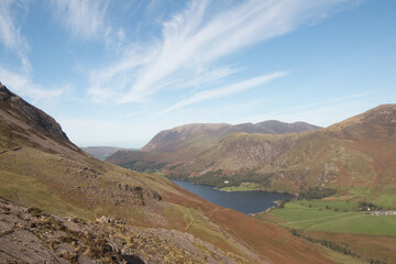 Views from the Lake District in England, UK