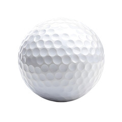 golf ball on white