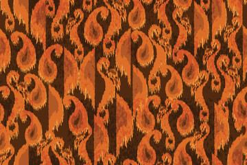 abstract seamless motif fabric patterns, abstract ikat, carpet, fabric, batik