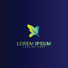 01.eps brid vector logo design 
