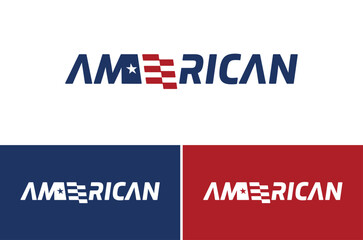 Patriotic American Logo