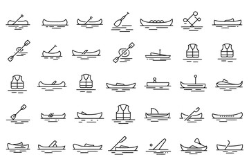 Vintage black and white travel icons set featuring men's fashion, transport, and shoes illustrations with a retro silhouette design