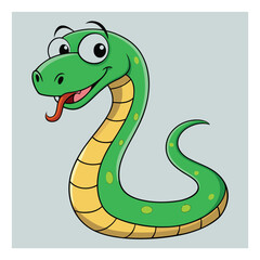 Fototapeta premium snake in the form of snake