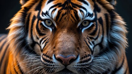 Fototapeta premium Tiger Skin Pattern for Textile and Fabric Design