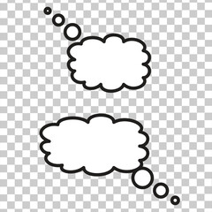 speech bubble. Speak bubble text, cartoon dialog, message box. convey speech white blank vector.