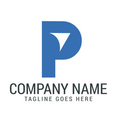 Creative Letter P Payment or Send Vector Logo Design Templets. 標誌設計, ロゴデザイン, Diseño de logotipo