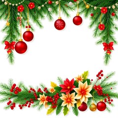 A festive Christmas-themed background