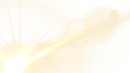 Bright sunshine with radiant overlay and spotlight flare glows across abstract lens flash with sparkling burst beam and vibrant magic perfect for holiday isolated starlight or sunrise shine

