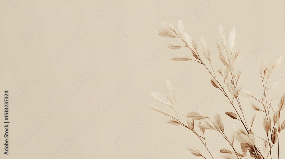 Fototapete professional warm designer profile image crafted minimalist typographic design only no illustrations