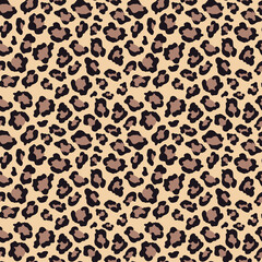 
leopard print vector skin texture, fashion stylish design with spots