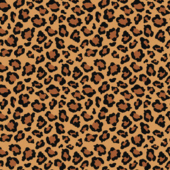 leopard vector print modern stylish design, wild cat texture