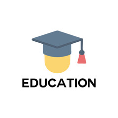 graduation 3D education logo design