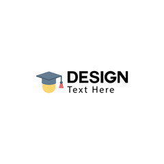 graduation 3D education logo design