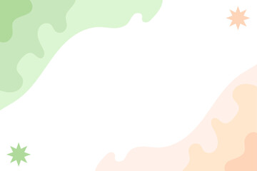 Fototapeta premium Abstract background with hand drawn textures, memphis style