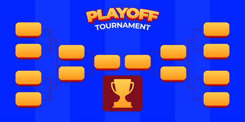Design Creative Tournament Bracket Vector New