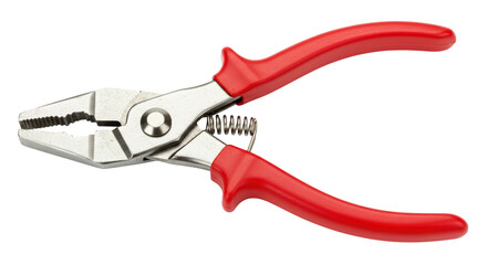 Isolated Red Pliers Tool