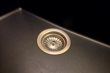 Modern Kitchen Sink with Stainless Steel Drain for Home Design