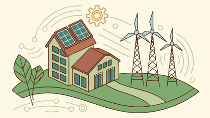 Sustainable Data Center Concept